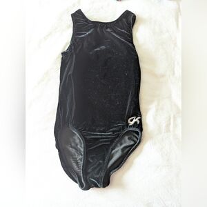 GK Leotard Black Velvet Size CM